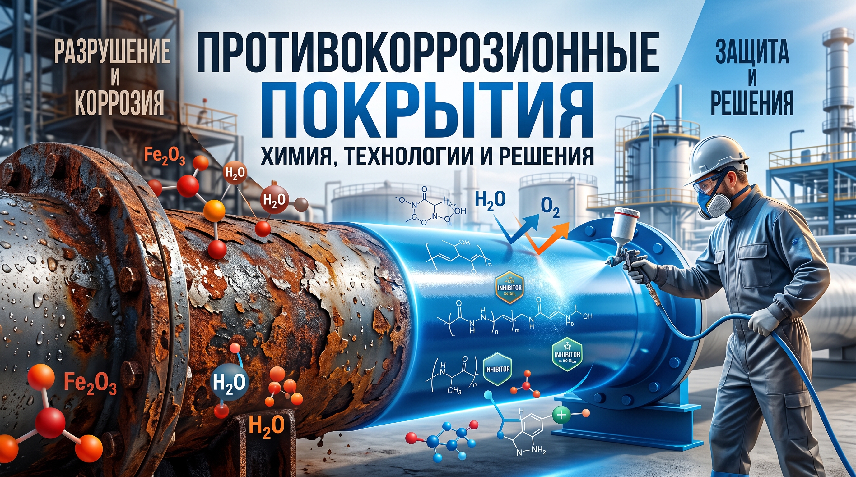 Противокоррозионные покрытия: химия, технологии и решения от Global Optimals